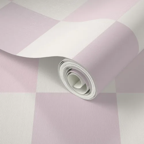 Vista 2 de Papel tapiz para despegar y pegar, cuadros rosados, cuadros retro, damas, bohemio, ligero, arlequín, noventa, 90, papel tapiz extraíble