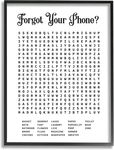 Vista 12 de Stupell Industries 'I See London and France Saying Bathroom Humor', arte giclée enmarcado, negro, 16 x 20 pulgadas, fácil de colgar y resistente