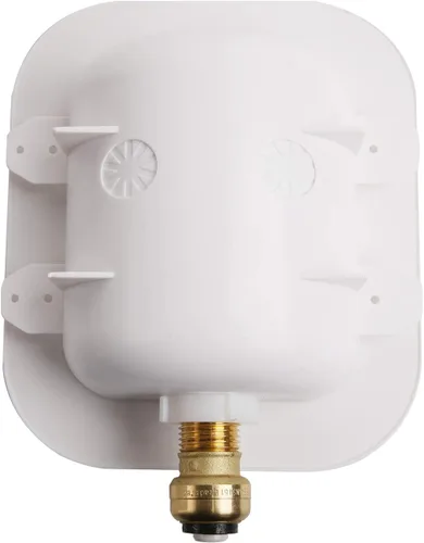 Vista 3 de Ice Maker Outlet Box with Water Hammer Arrestor Push FIT Connection, with Shutoff Valve (Pack of 2)