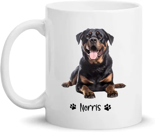 Vista 34 de Taza de café personalizada Golden Retriever con nombre para mamá o papá del perro, regalo personalizado para los amantes de los perros, taza de Taza