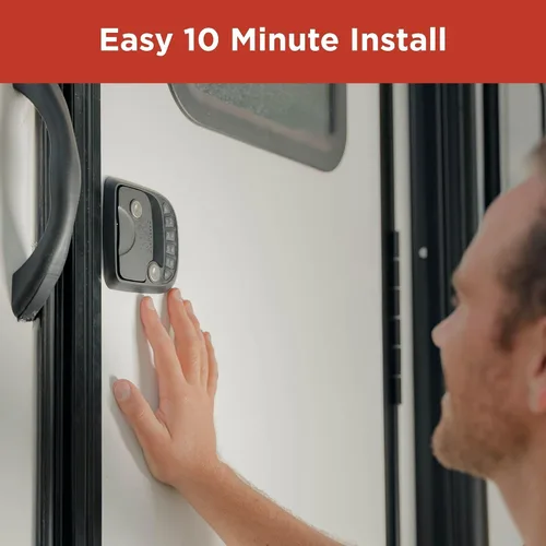 Vista 5 de RVLock Cerradura de puerta compacta sin llave para cámpers/remolques/5ª
