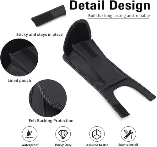 Vista 2 de Three T Funda para peto de tanque de gasolina para Harley Softail FLST FLSTN FLSTF FLSTC FLSTS, FXST FXSTB FXSTI FXSTS FXSTC