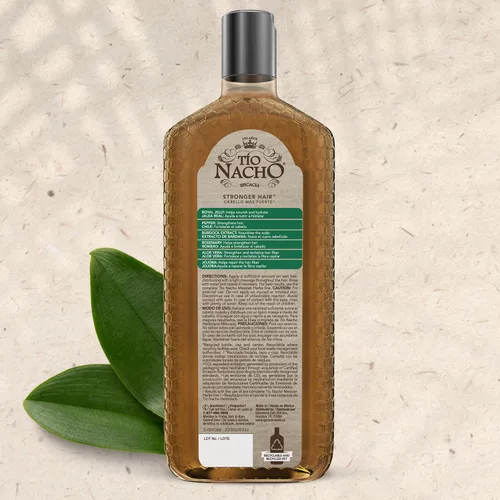 Vista 10 de Tío Nacho Champú de hierbas mexicanas 14 oz, paquete de de 3
