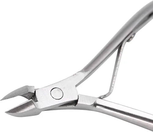 Vista 9 de Dioche Cortador de cutículas, cortador de cutículas, pinzas de cutícula, de acero inoxidable, para piel muerta, tijeras para pedicura, manicura