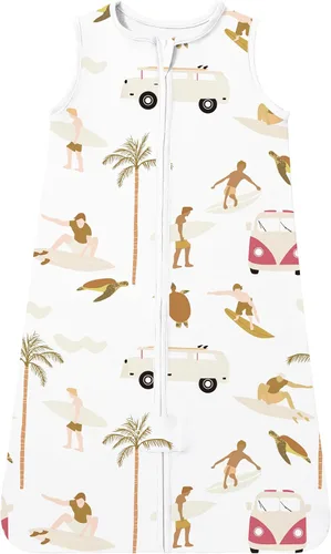 Vista 29 de TotAha Toddler Sleep Sack 2T-4T 0.5 TOG Wearable Blanket Sleeping Bag Safari de África