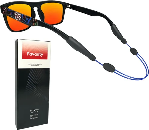 Vista 10 de Correa deportiva para lentes de sol, correa ajustable para lentes de sol, soporte para lentes para niños, mujeres y hombres, soporte para anteojos