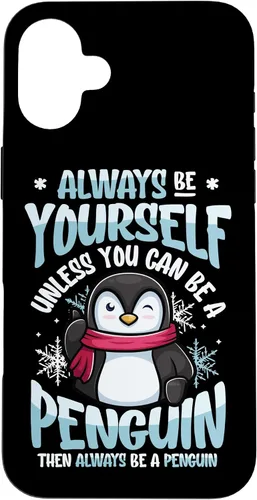 Vista 22 de Always Be Yourself Unless You Can Be A Penguin Case for iPhone 16