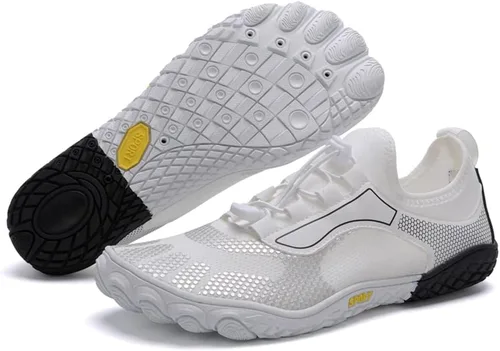 Vista 4 de YING LAN Zapatos de natación de playa de secado rápido para hombre y mujer, zapatos de agua descalzos, para piscina, surf, buceo, deportes acuáticos