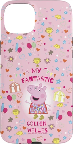 Vista 9 de Funda para iPhone 16 Peppa Pig My Fantastic Golden Wellies