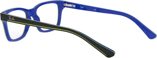 Vista 5 de Ray-Ban Marcos cuadrados para anteojos graduados Ry1536 para niños, Gris oscuro sobre azullente de demostración