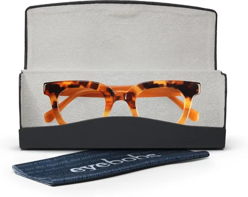 Vista 4 de eyebobs Signal Fire Traditional and Blue Light Reading Glasses Negro