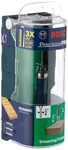 Vista 2 de Bosch 85268MC 3/8 pulg. Broca de fresado de 2 ranuras para laminado a ras
