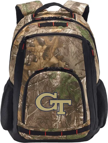 Vista 15 de Broad Bay University Logo Camo Backpack