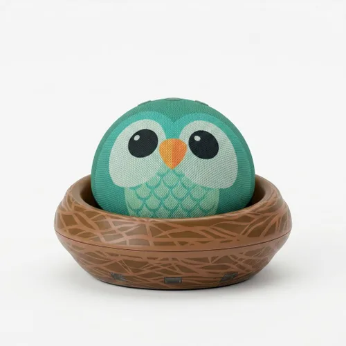 Vista 12 de Amazon Echo Dot Kids (modelo más reciente), Bocina inteligente para disfrutar audiolibros apropiados para su edad, juegos interactivos y Dragón