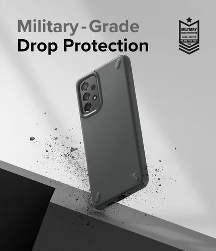 Vista 5 de Ringke Onyx - Funda compatible con Samsung Galaxy A73 5G (2022), a prueba de golpes, resistente, antideslizante, flexible, funda de poliuretano