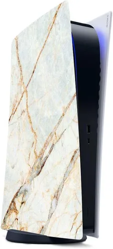 Vista 6 de MightySkins - Skin para juegos con purpurina brillante para PS5 y Playstation 5, ágata amatista, acabado duradero con purpurina de alto brillo