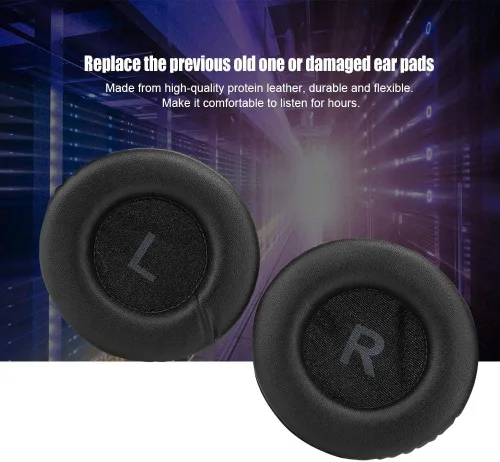 Vista 6 de 2 unids 3.543 in universal reemplazo espuma auriculares almohadillas cojín auriculares cubierta caso