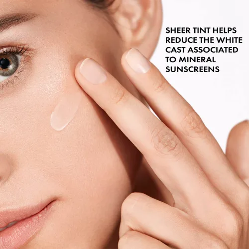 Vista 2 de Vichy Capital Soleil - Protector solar mineral tintado para cara, SPF 60, protector solar facial de dióxido de titanio, protector solar