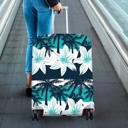 Vista 3 de InterestPrint Funda de equipaje de viaje protectora para maleta Diseño 12 L 25x315