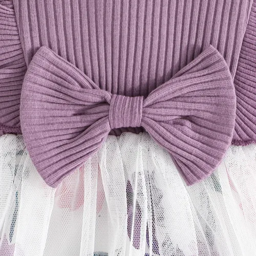 Vista 6 de Vestido de tul tutú para niñas pequeñas, sin mangas, con volantes, esponjoso, lindo, vestido de verano para fiesta escolar casual