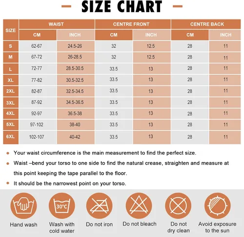 Vista 5 de FeelinGirl Workout Waist Trainer for Women Natural Latex Waist cincher Long Torso Three Belts