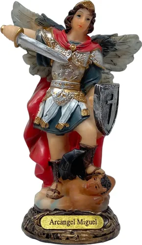 Vista 3 de Juego de 3 Arcángeles de 4" Arcángeles Figura Set Arcangel Miguel, Gabrie & Rafael