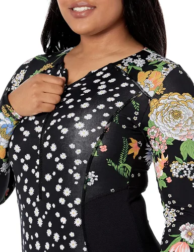 Vista 3 de Maaji Traje de surf estándar de una pieza para mujer, Negro