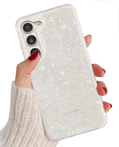 Vista 10 de J.west - Funda para Samsung Galaxy S23 de 6.1 pulgadas, elegante, brillante, translúcida y transparente, con estampado de leopardo y guepardo