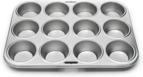 Vista 6 de Fox Run Mini molde para magdalenas, 24 tazas, acero inoxidable