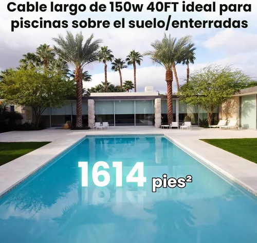 Vista 5 de Chasing Hydro 4 SE - Aspiradora de piscina para piscinas enterradas, robot limpiador para piso, pared y línea de flotación, siempre limpia, nunca se