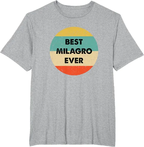 Vista 42 de Camiseta Milagro Name, Negro