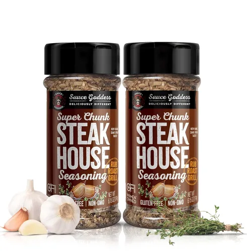 Vista 8 de Sauce Goddess Big Tom's Especias para Frotar y Salmuera para Asar Pavo - Sin Gluten, Condimentos y Especias para Cocinar Pavo y Condimentos