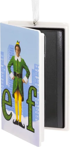 Vista 9 de Hallmark Elf Buddy The Elf - Adorno navideño, vidrio soplado