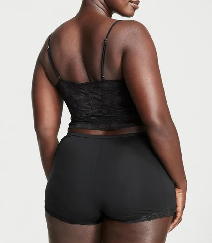 Vista 2 de Victoria's Secret Conjunto de camisola recortada modal, ropa de dormir para mujer (XS-XXL)