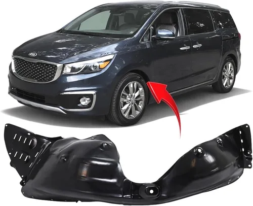 Vista 37 de FitParts Para Chevrolet Silverado 1500 2014-2015 guardabarros delantero