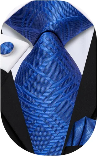 Vista 66 de Dubulle Corbata tejida de cachemira para hombre y gemelos de pañuelo para hombre, conjunto de gemelos para boda formal y negocios