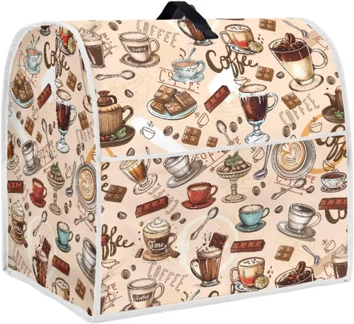 Vista 14 de Funda para batidora de pie de mármol azul compatible con mezclador de cocina de 6 a 8 cuartos de galón, cubierta antipolvo, lavable, ajuste