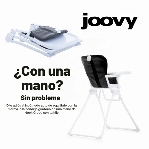 Vista 3 de Joovy nuevo Nook alta silla, Negro