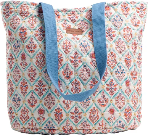 Vista 42 de Bolsas de compras Maison d' Hermine Bolsa de lona acolchada con bolsillos con cremallera Bolso pequeño reutilizable Bolsa de comestibles