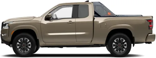 Vista 4 de Black Horse Vigor - Barra antivuelco modular negra compatible con Nissan Frontier 2022-2024