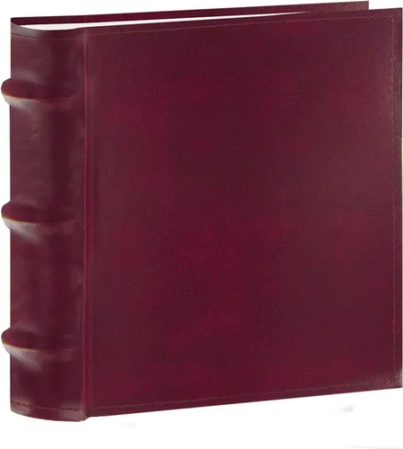 Vista 7 de Pioneer Photo Albums Álbum de fotos de cuero regenerado europeo de 100 bolsillos para impresiones de 4 x 6 pulgadas, color negro