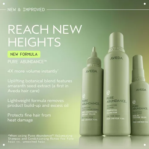 Vista 8 de Aveda Pure Abundance Volumizing Shampoo Shampoo For Fine Hair Removes Product Build-Up And Excess Oil 4X More Volume* Notes of Jasmine