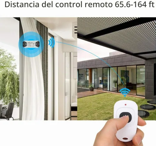 Vista 3 de eMylo Controlador de motor de interruptor RF inalámbrico Smart Switch Módulo de relé Interruptor de control remoto con receptor RF DC 12V 433Mhz