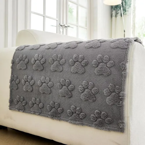 Vista 12 de Funda de sofá impermeable para perros, funda antideslizante para sofá seccional, gruesa, suave, lavable, para sofá de 3 cojines, apta para mascotas