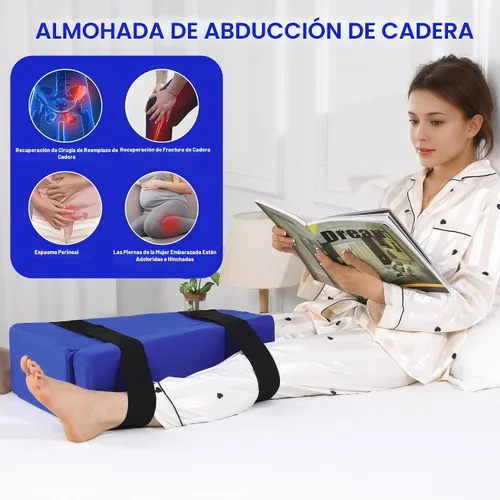 Vista 5 de ROYALAY Kit de reemplazo de cadera ajustable después de la cirugía, kit de cadera para personas mayores con correa ajustable, almohada de reemplazo