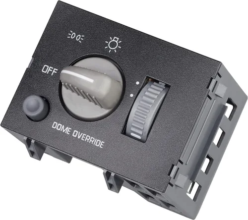 Vista 4 de Interruptor de Faros para 1995-1999 Chevy Tahoe Suburban GMC C1500 C2500 C3500 K1500 K2500 K3500 Yukon Express Escalade Panel de Instrumentos