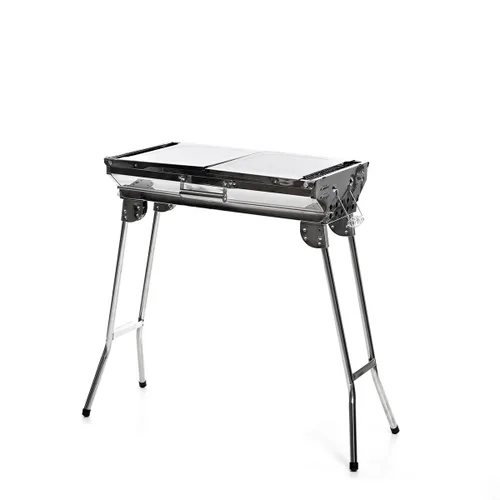Vista 15 de Barbacoa Plegable de Acero Inoxidable para Carbón ExelQ InnovaGoods