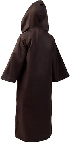 Vista 2 de GOLDSTITCH Bata con capucha para niños, disfraz de caballero