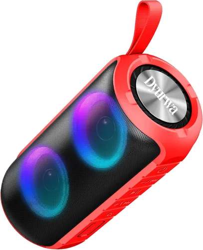 Vista 11 de Altavoz Bluetooth, altavoz inalámbrico portátil 2026, 24 W súper fuerte, emparejamiento TWS, luces RGB coloridas, IPX7 impermeable, tiempo
