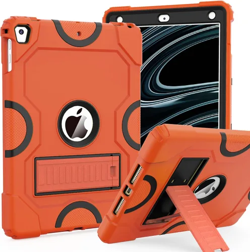Vista 8 de ZoneFoker Funda para iPad de 6ª/5ª generación (9.7 pulgadas, modelo 2018/2017), iPad Air 2 / 1ª, iPad Pro 9.7, funda protectora resistente a prueba